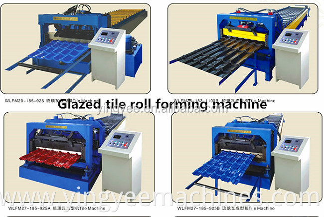 double layer roofing sheet roll forming machine